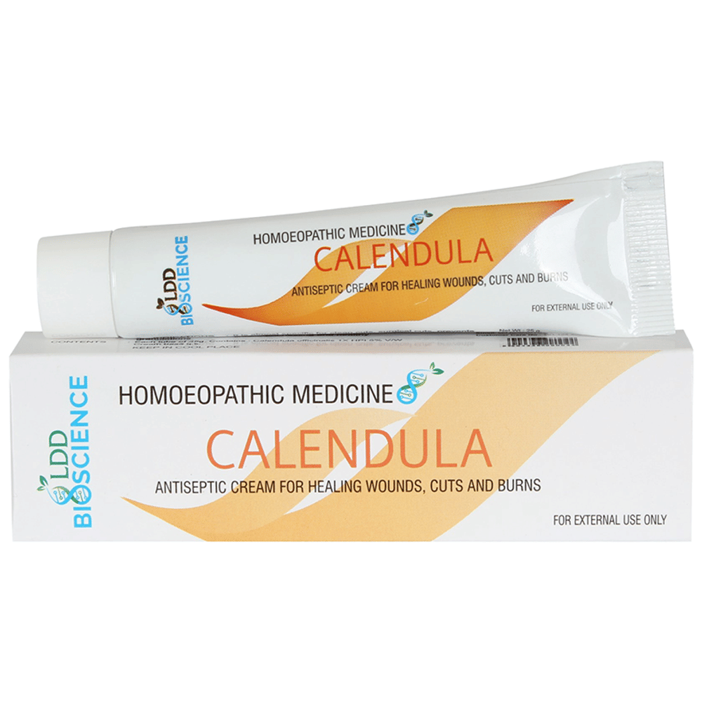 LDD Bioscience Calendula Antiseptic Cream tube of 25 gm Cream