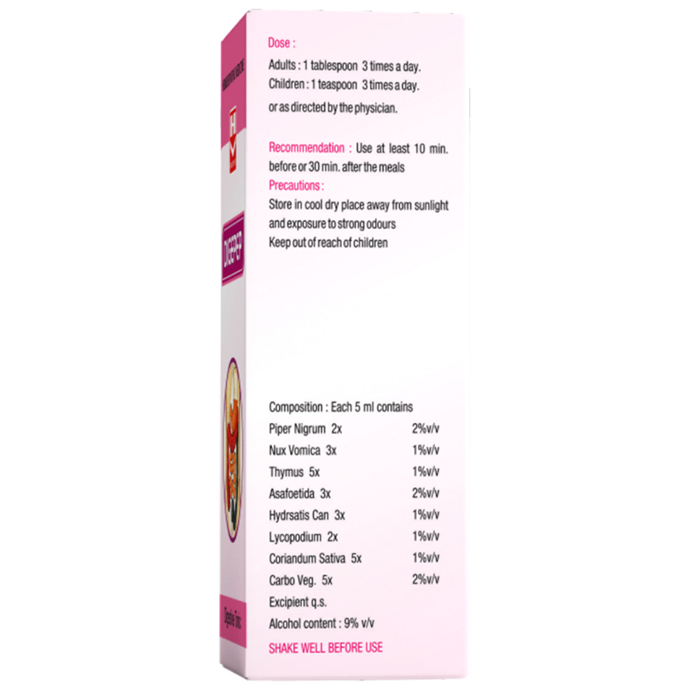 Homeopaths Digepep Digestive Tonic bottle of 200 ml Tonic