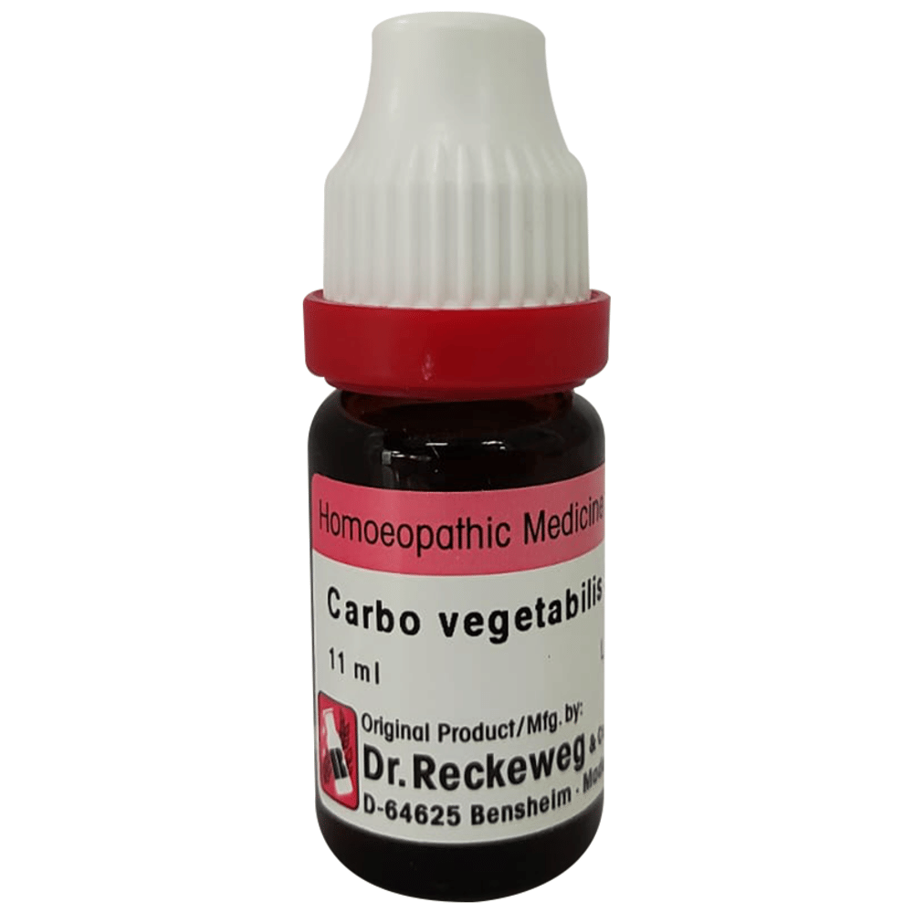Dr. Reckeweg Carbo Vegetabilis Dilution 30 CH bottle of 11 ml Dilution
