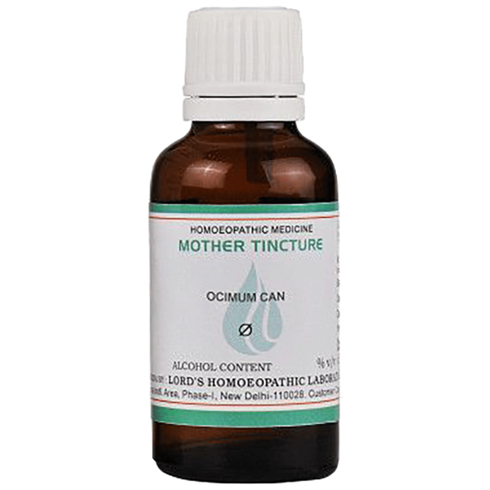 Lord's Ocimum Can Mother Tincture Q bottle of 30 ml Mother Tincture Lord's Ocimum Can Mother Tincture Q bottle of 30 ml Mother Tincture