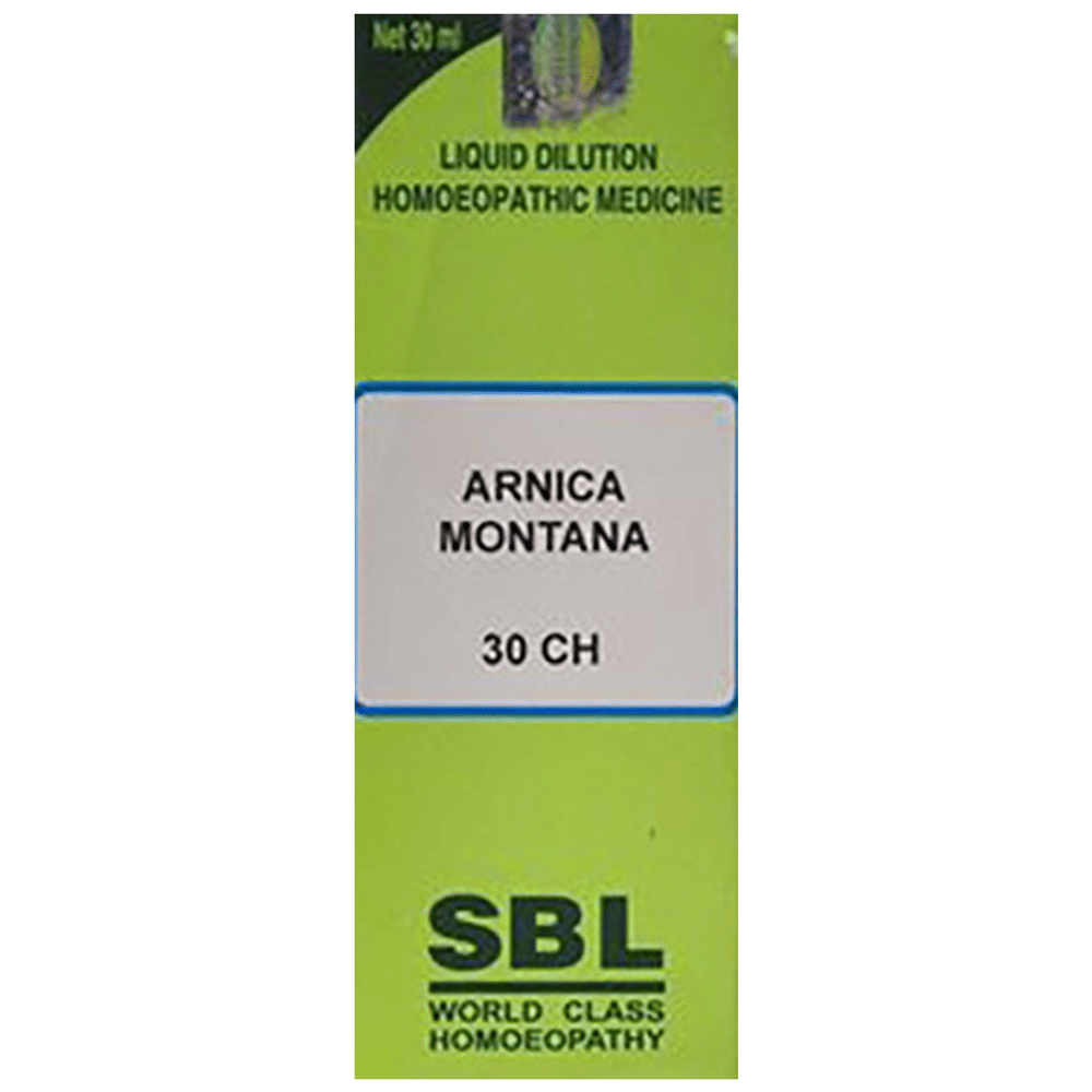 SBL Arnica Montana Dilution Dilution 30 CH bottle of 30 ml Dilution