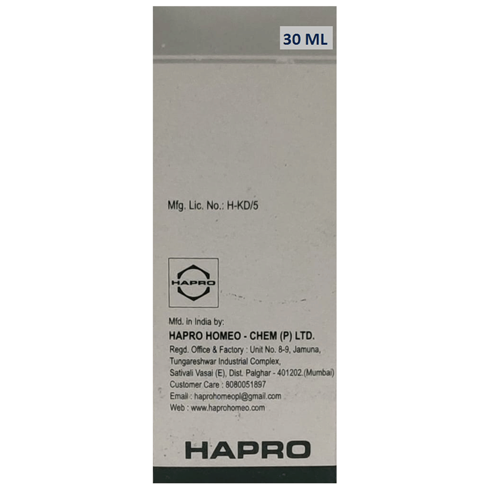 Hapro Belladonna Dilution 50M bottle of 30 ml Dilution