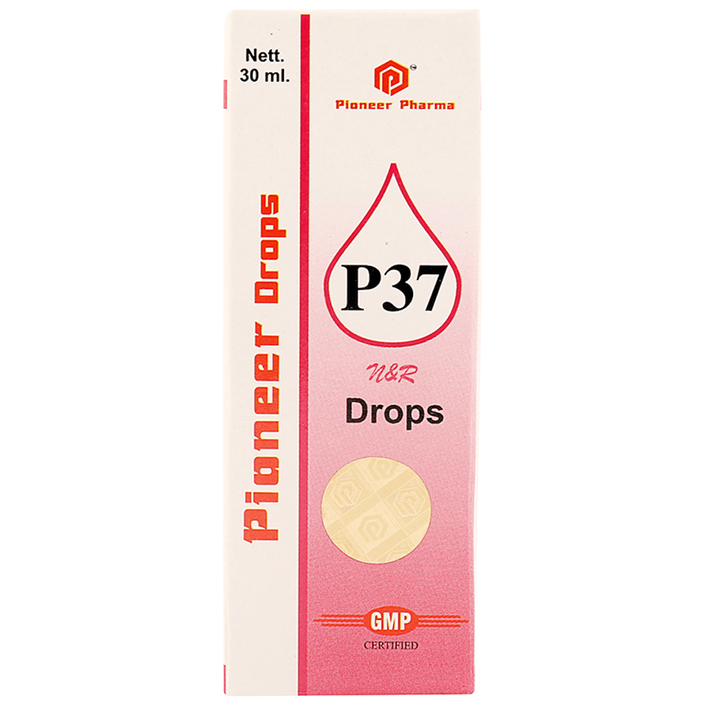 Pioneer Pharma P37 Nervine and Rejunevatine Drop bottle of 30 ml Drop