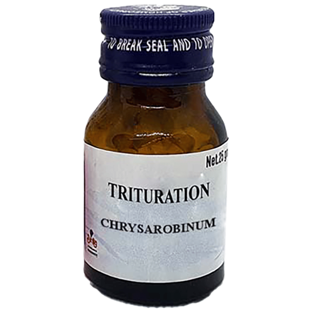 Similia Chrysarobinum Trituration Tablet 6X bottle of 25 gm Trituration Tablet