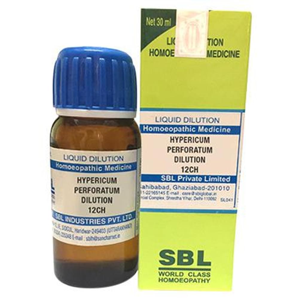 SBL Hypericum Perforatum Dilution 12 CH bottle of 30 ml Dilution SBL Hypericum Perforatum Dilution 12 CH bottle of 30 ml Dilution