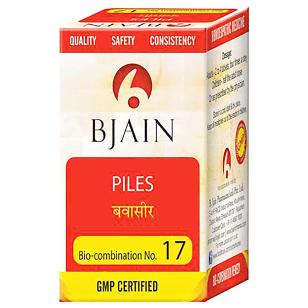 Bjain Bio-Combination No.17 Tablet bottle of 450 gm Biocombination Tablet