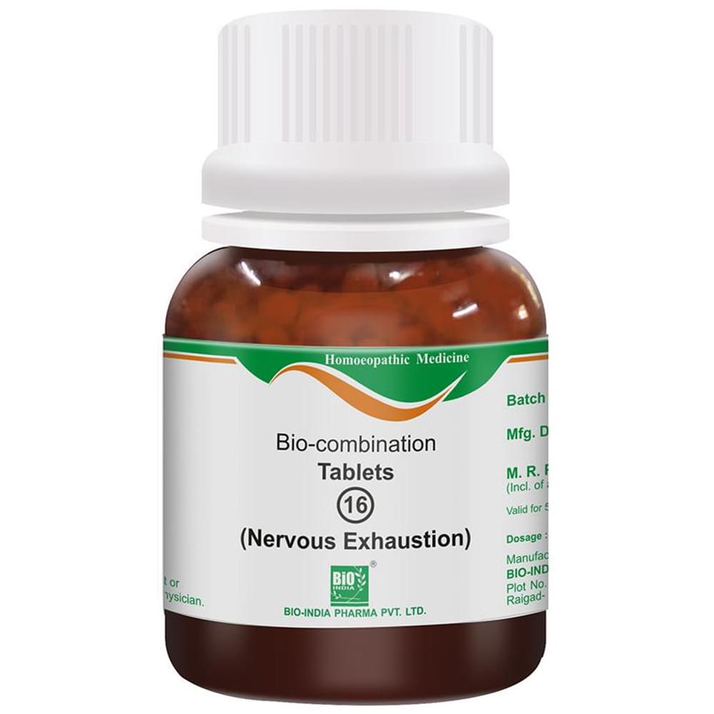 Bio India Bio-combination 16 Tablet bottle of 25 gm Biocombination Tablet