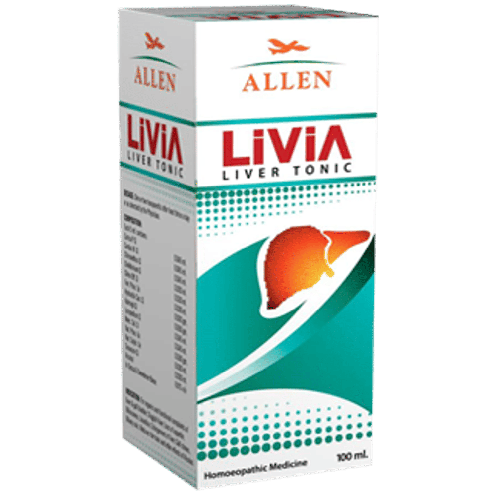 Allen Livia Liver Tonic bottle of 100 ml Tonic Allen Livia Liver Tonic bottle of 100 ml Tonic
