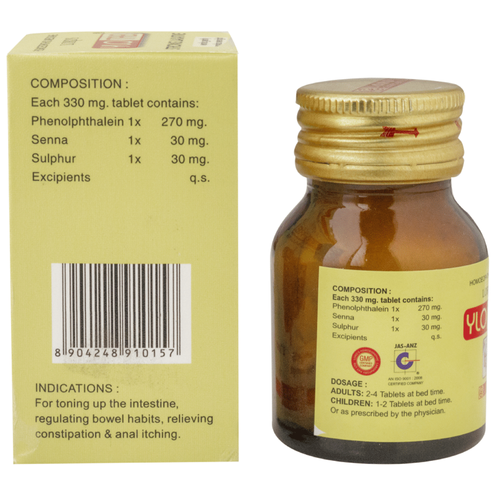 Lord's Ylo Tablet bottle of 50 tablets