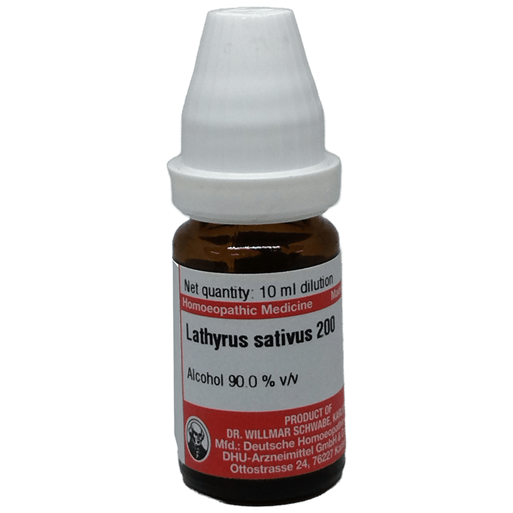 Dr Willmar Schwabe Germany Lathyrus Sativus Dilution 200 bottle of 10 ml Dilution