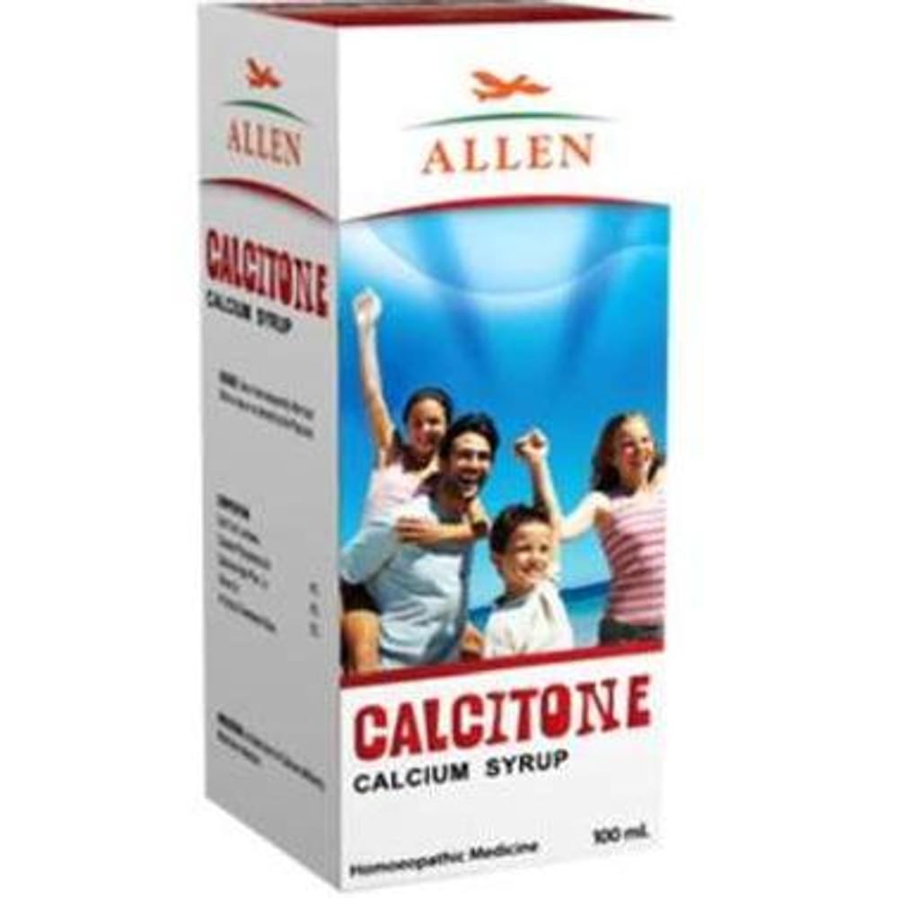 Allen Calcitone Calcium Syrup bottle of 200 ml Syrup