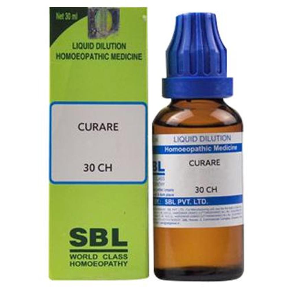 SBL Curare Dilution 30 CH bottle of 30 ml Dilution