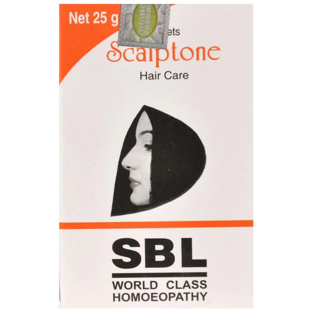 SBL Scalptone Tablet bottle of 25 gm Tablet