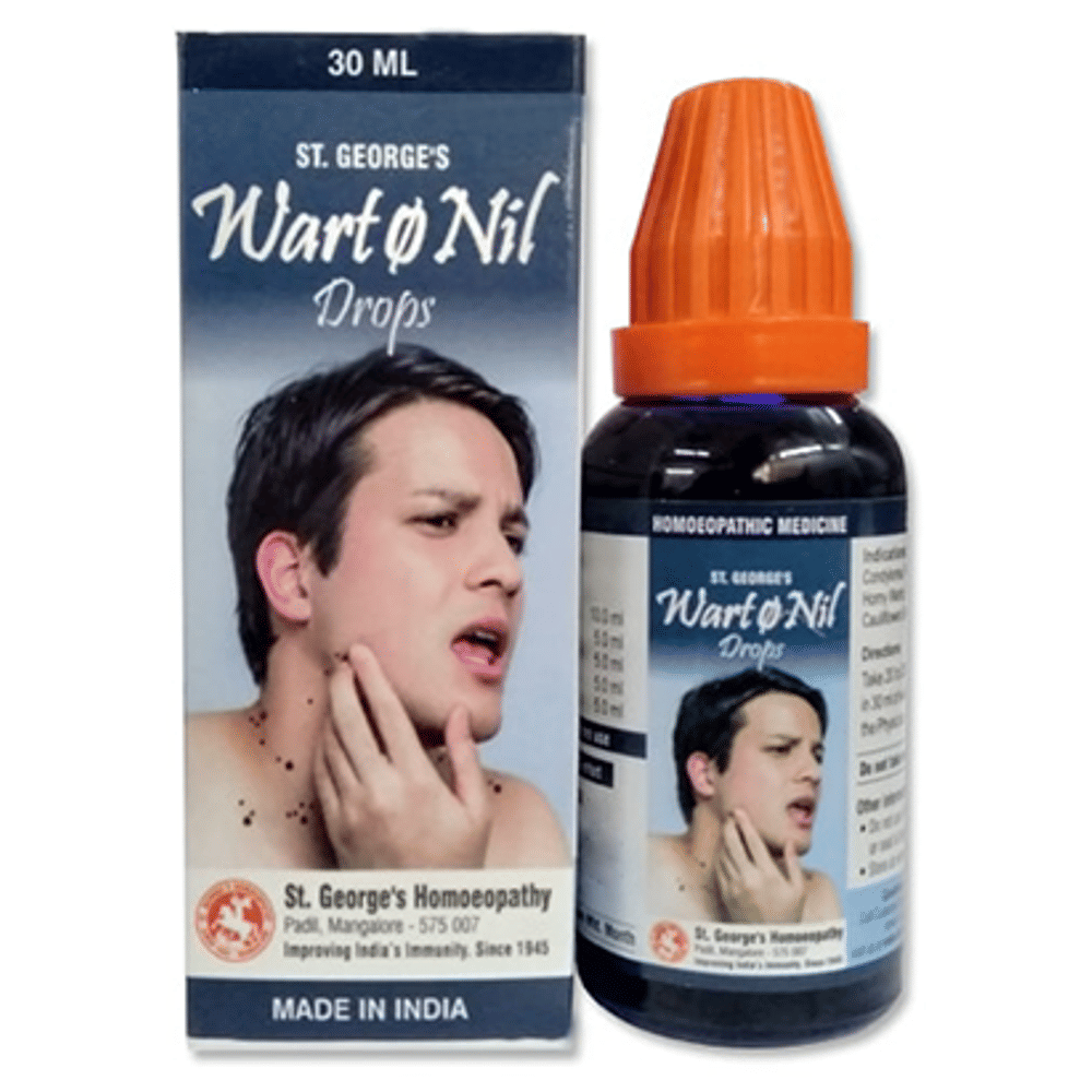 St. George‚Äôs Wart Q Nil Drop bottle of 30 ml Drop