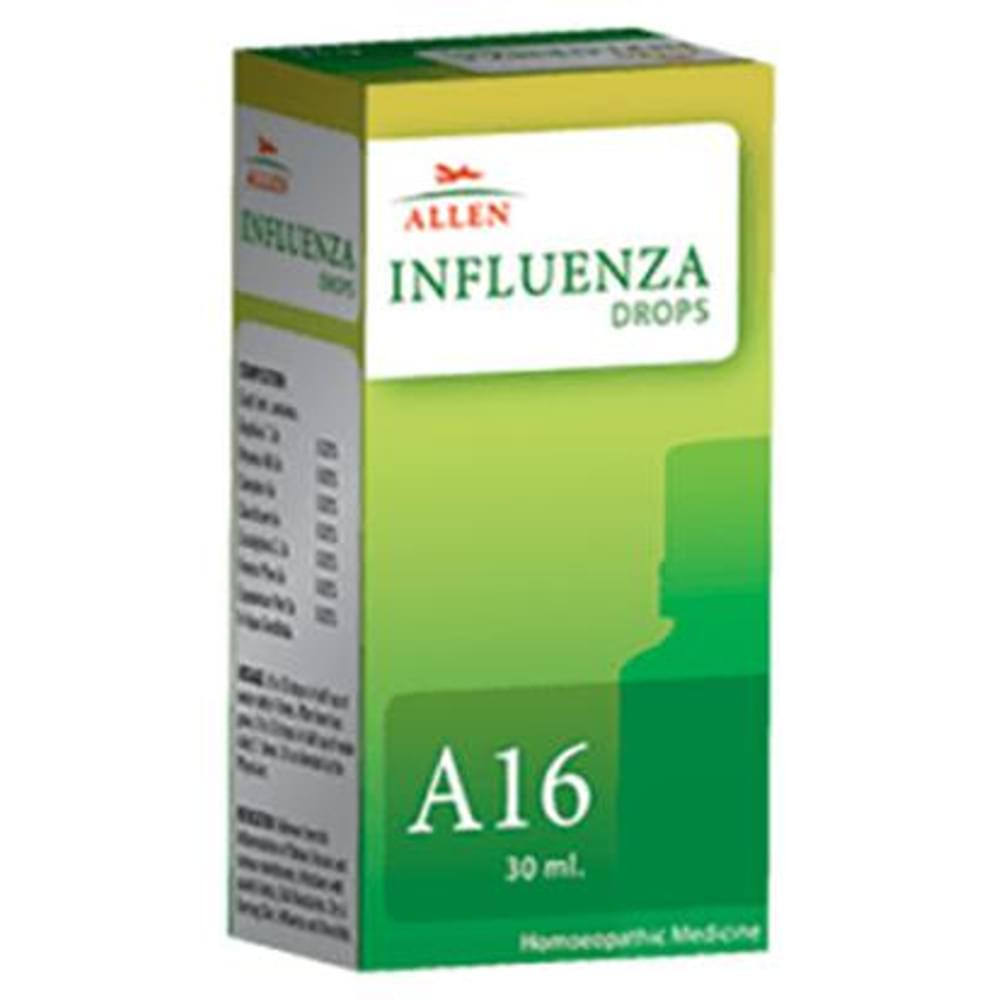Allen A16 Influenza Drop bottle of 30 ml Drop Allen A16 Influenza Drop bottle of 30 ml Drop