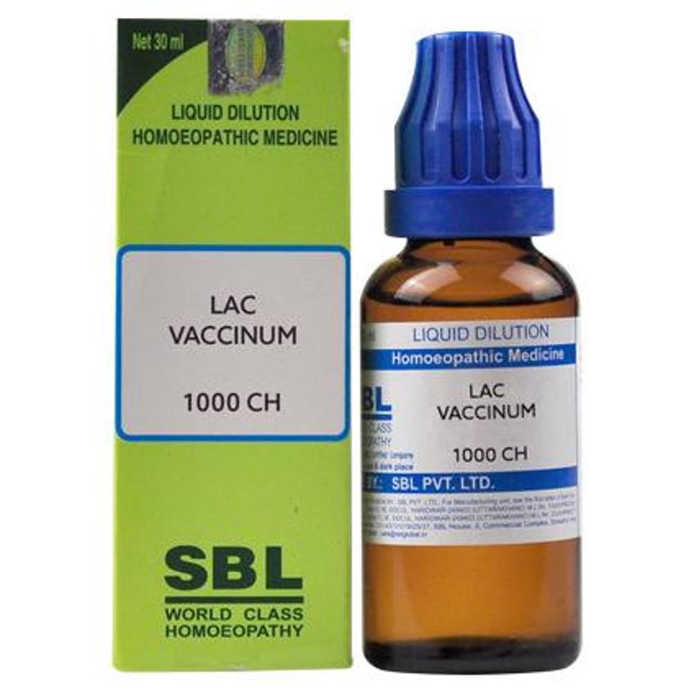 SBL Lac Vaccinum Dilution 1000 CH bottle of 30 ml Dilution SBL Lac Vaccinum Dilution 1000 CH bottle of 30 ml Dilution