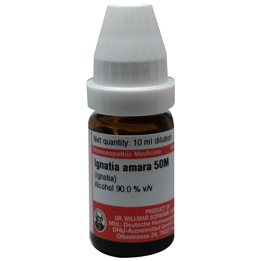 Dr Willmar Schwabe Germany Ignatia Amara Dilution 50M bottle of 10 ml Dilution