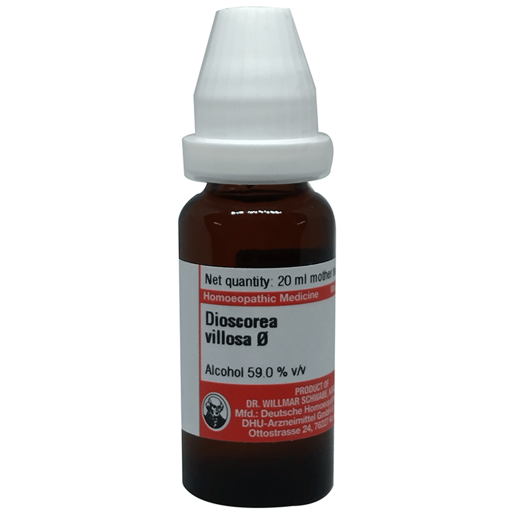 Dr Willmar Schwabe Germany Dioscorea Villosa Mother Tincture Q bottle of 20 ml Mother Tincture