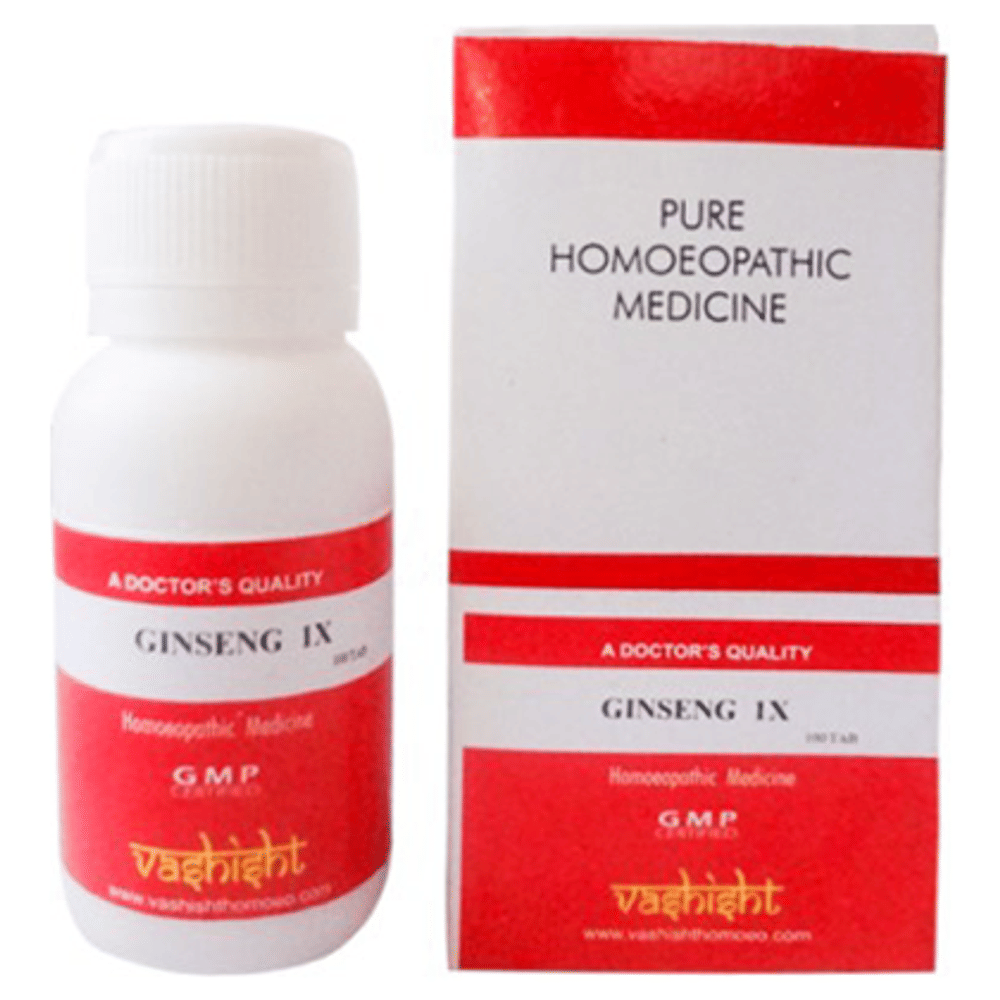Vashisht Ginseng Tablet 1X bottle of 100 tablets