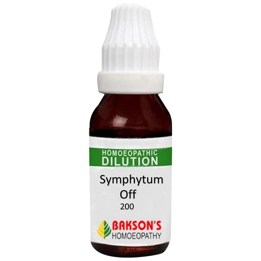Bakson's Homeopathy Symphytum Off Dilution 200 CH bottle of 30 ml Dilution