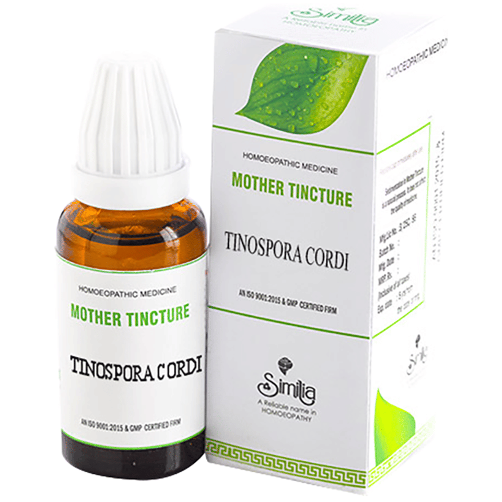 Similia Tinospora Cordi Mother Tincture Q bottle of 30 ml Mother Tincture Similia Tinospora Cordi Mother Tincture Q bottle of 30 ml Mother Tincture