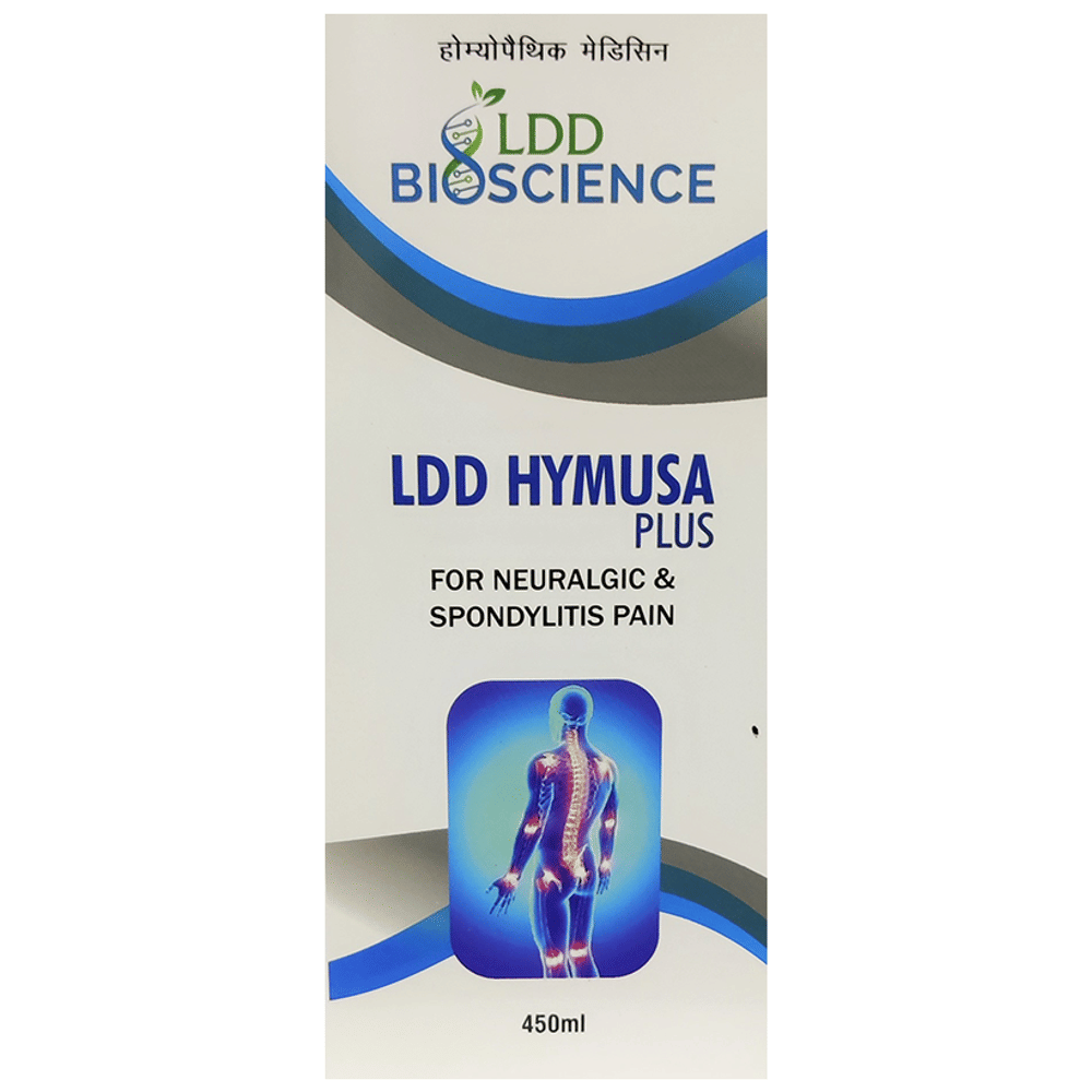 LDD Bioscience LDD Hymusa Plus Syrup bottle of 450 ml Syrup