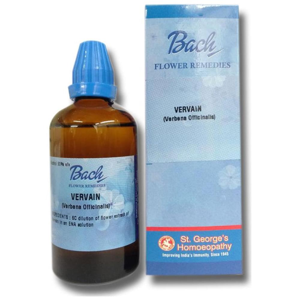 St. George‚Äôs Bach Flower Vervain bottle of 30 ml Dilution