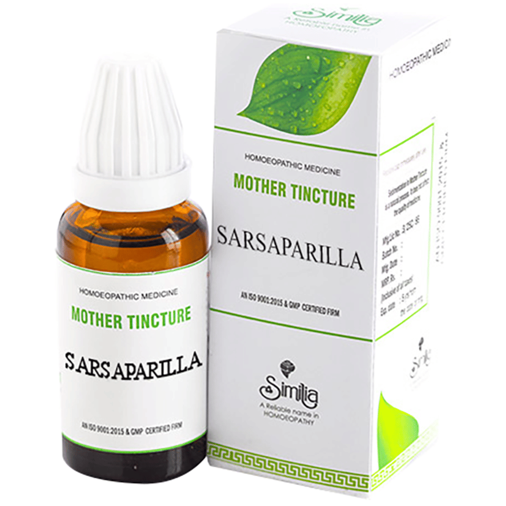 Similia Sarsaparilla Mother Tincture Q bottle of 30 ml Mother Tincture