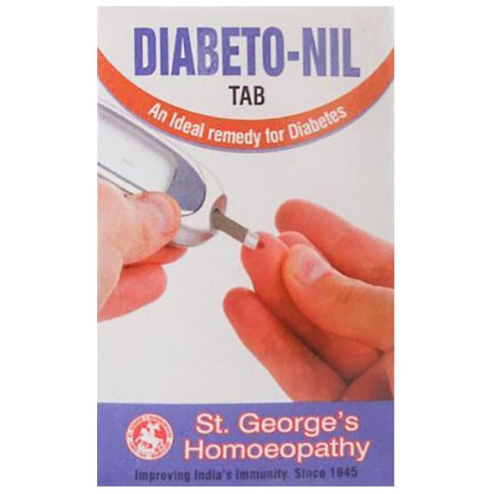St. George‚Äôs Diabeto-Nil Tablet bottle of 30 gm Tablet