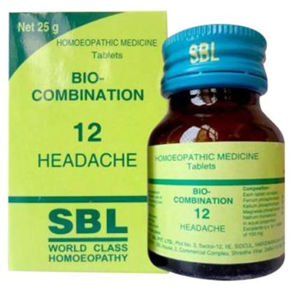 SBL Bio-Combination 12 Tablet bottle of 25 gm Biocombination Tablet SBL Bio-Combination 12 Tablet bottle of 25 gm Biocombination Tablet