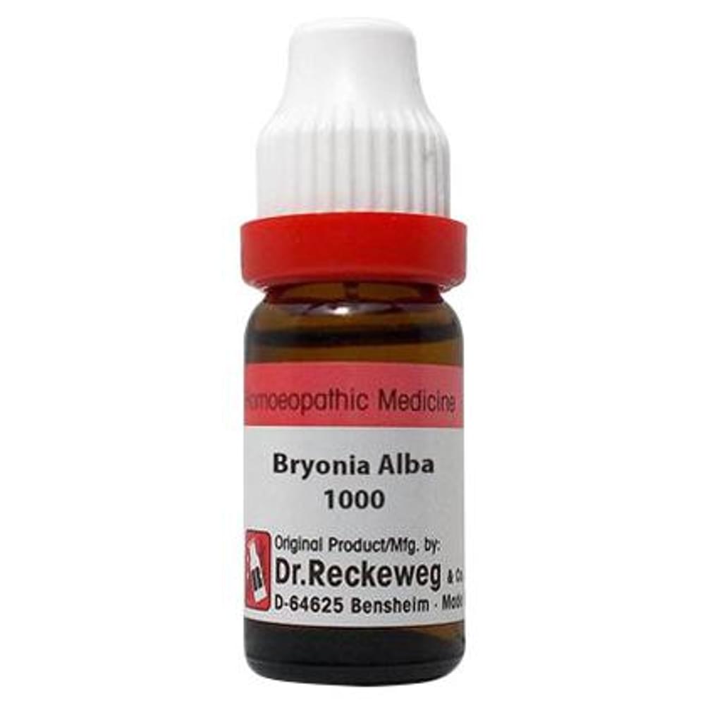 Dr. Reckeweg Bryonia Alba Dilution 1000 CH bottle of 11 ml Dilution Dr. Reckeweg Bryonia Alba Dilution 1000 CH bottle of 11 ml Dilution
