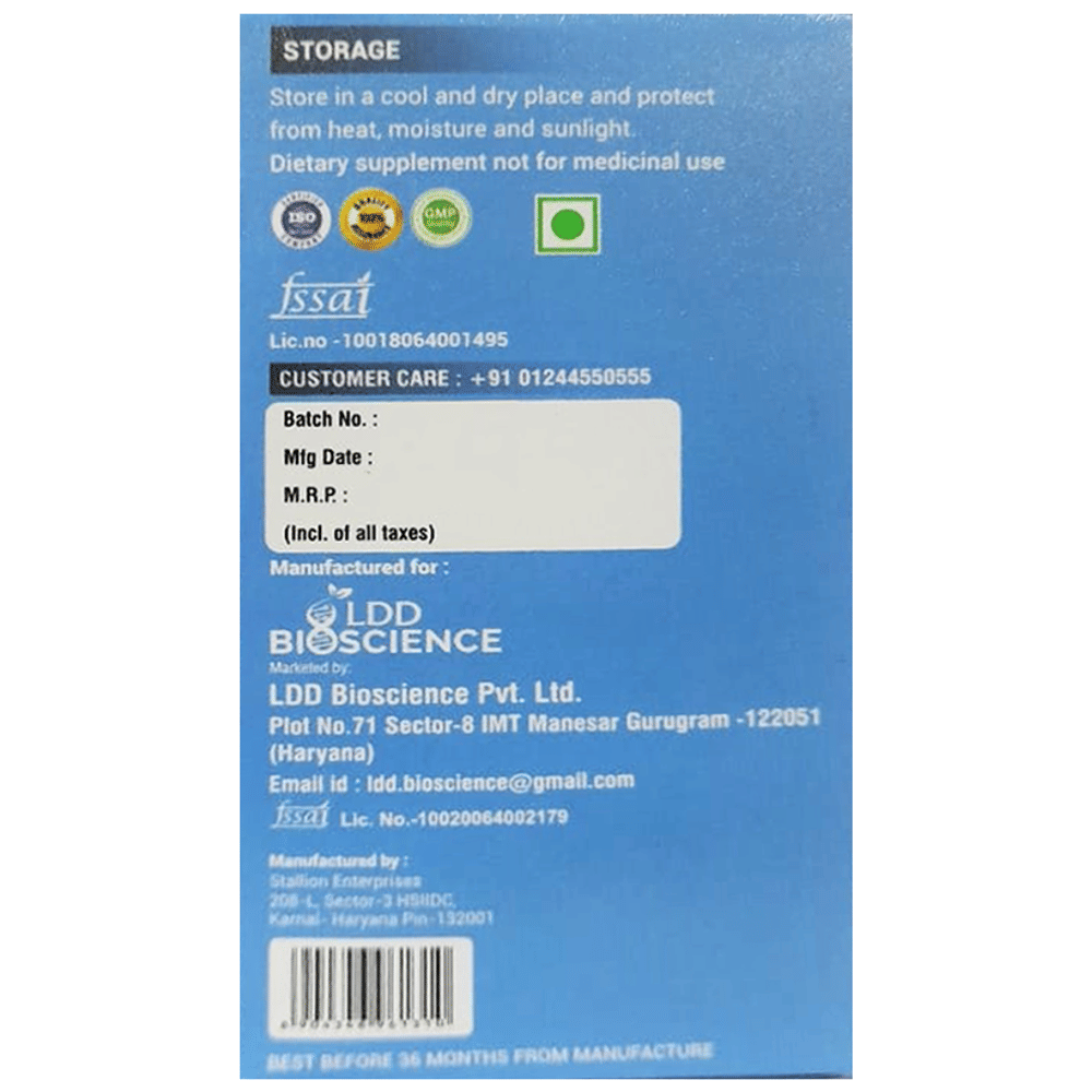 LDD Bioscience Orthonip bottle of 60 tablets