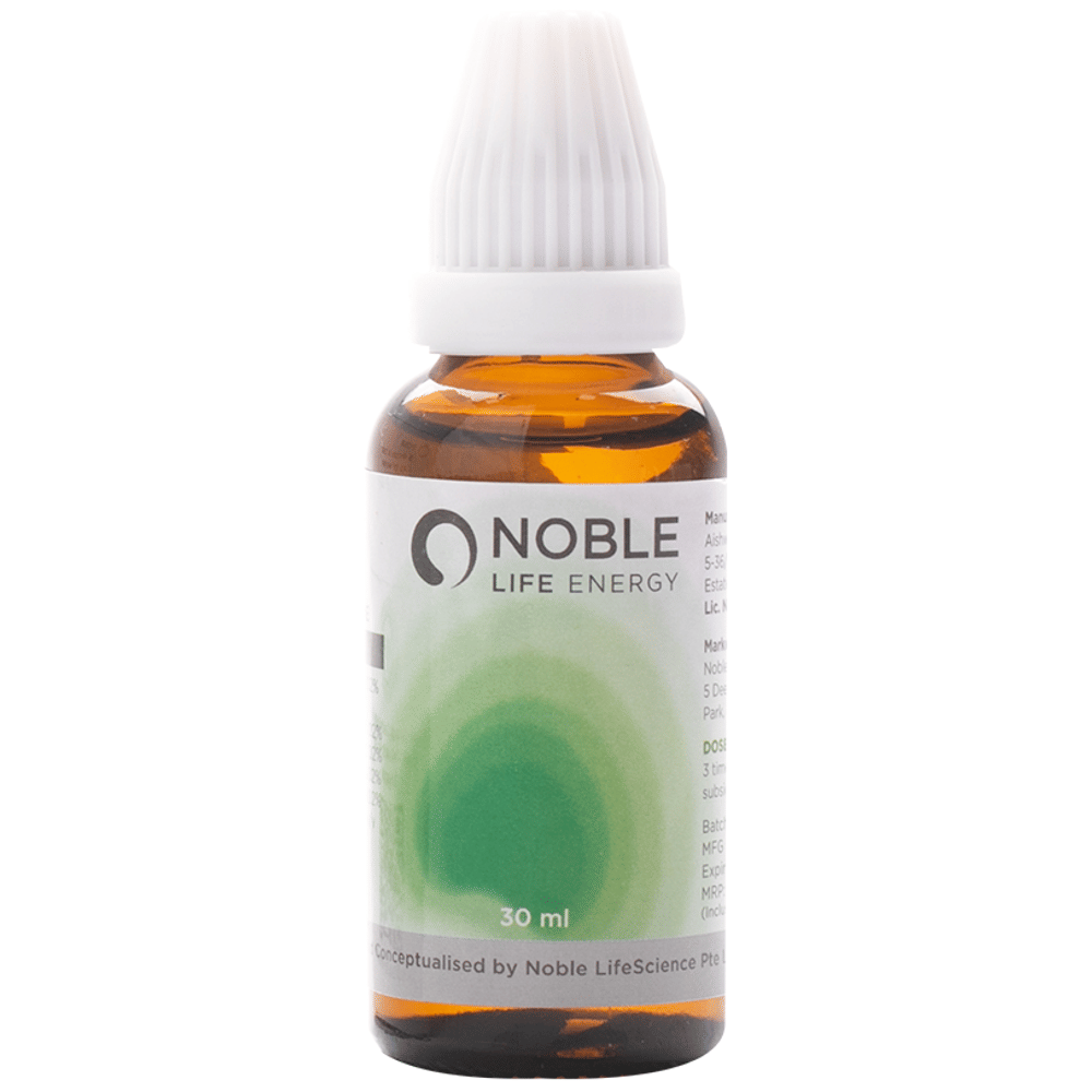 Noble Life Energy E15 Memoir Memory and Concentration Drop bottle of 30 ml Drop