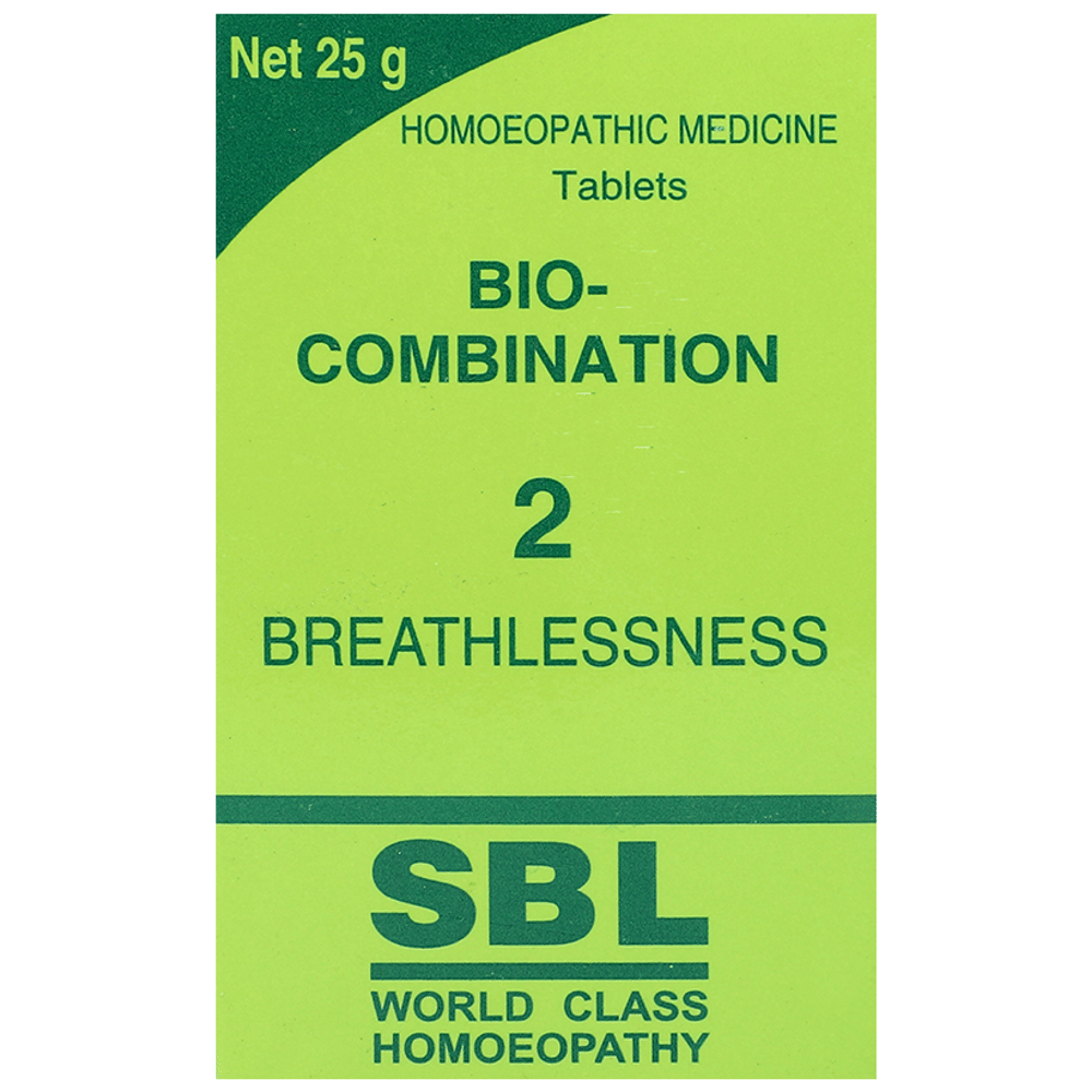 SBL Bio-Combination 2 Tablet bottle of 25 gm Biocombination Tablet