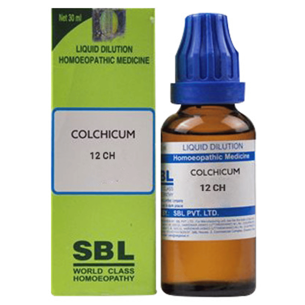 SBL Colchicum Dilution 12 CH bottle of 30 ml Dilution SBL Colchicum Dilution 12 CH bottle of 30 ml Dilution