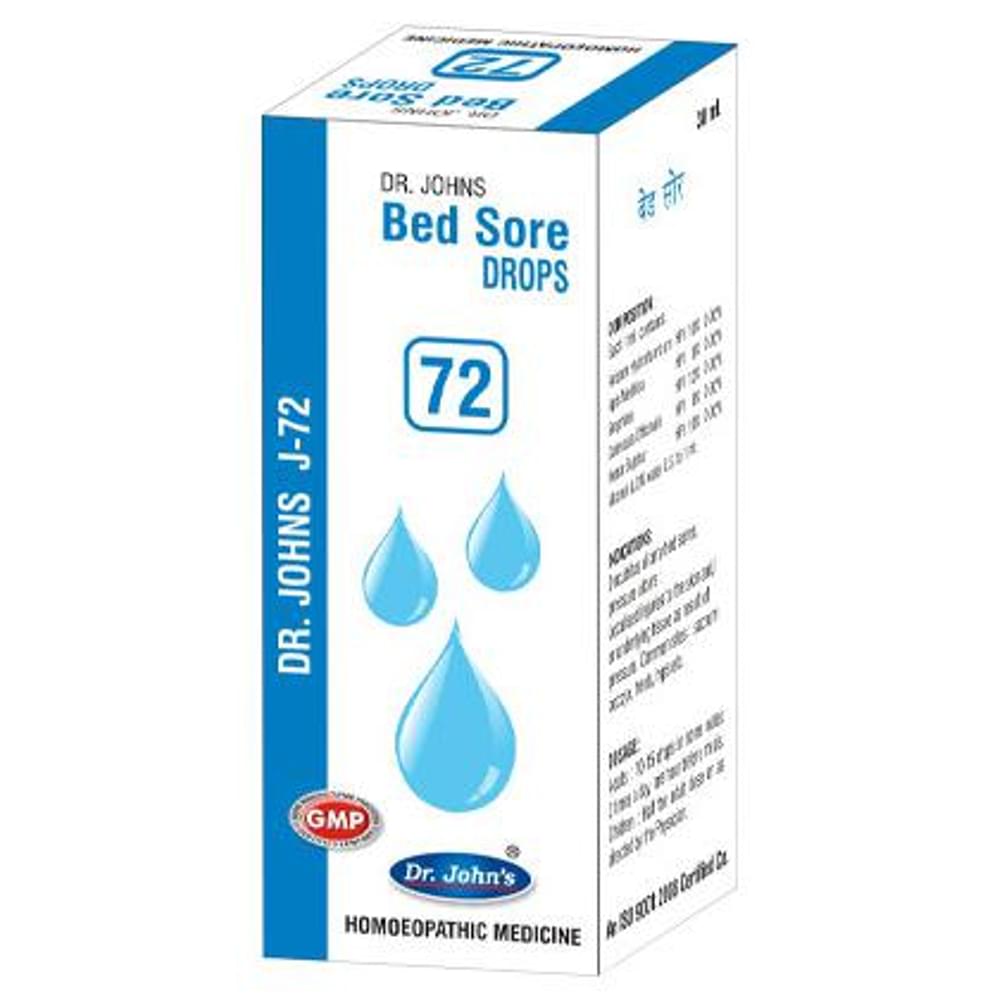 Dr. Johns J-72 Bed Sore Drop bottle of 30 ml Drop Dr. Johns J-72 Bed Sore Drop bottle of 30 ml Drop