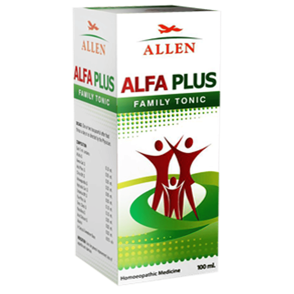 Allen Alfa Plus Ginseng Family Tonic bottle of 200 ml Tonic