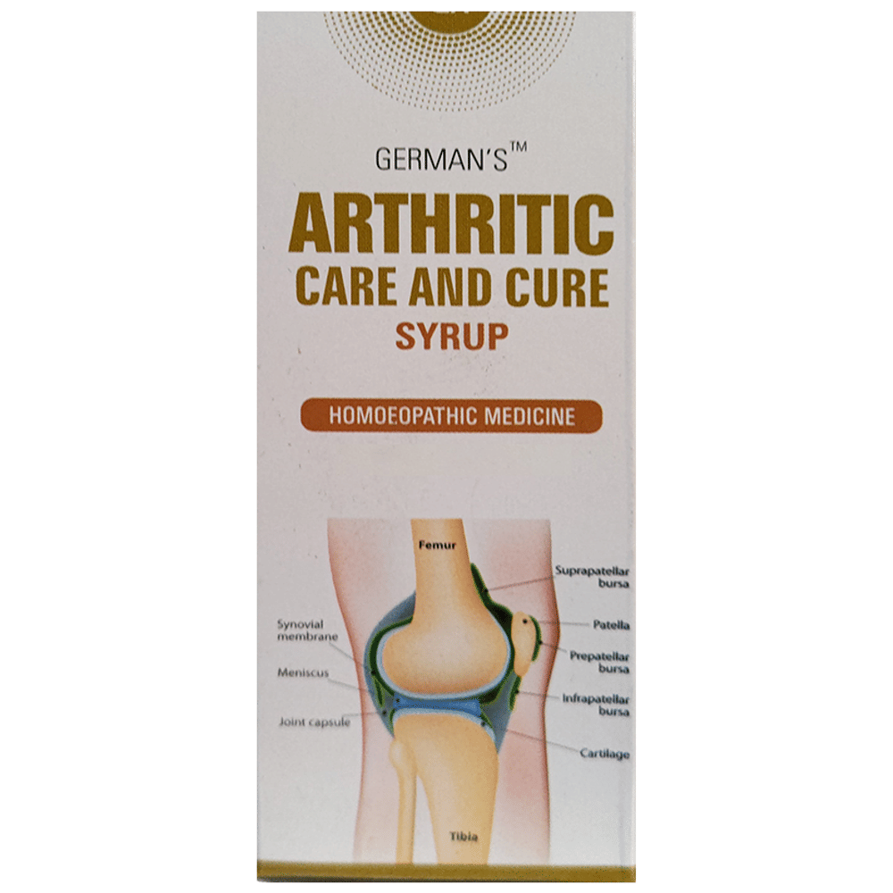 German's Arthritic Care and Cure Syrup bottle of 200 ml Syrup
