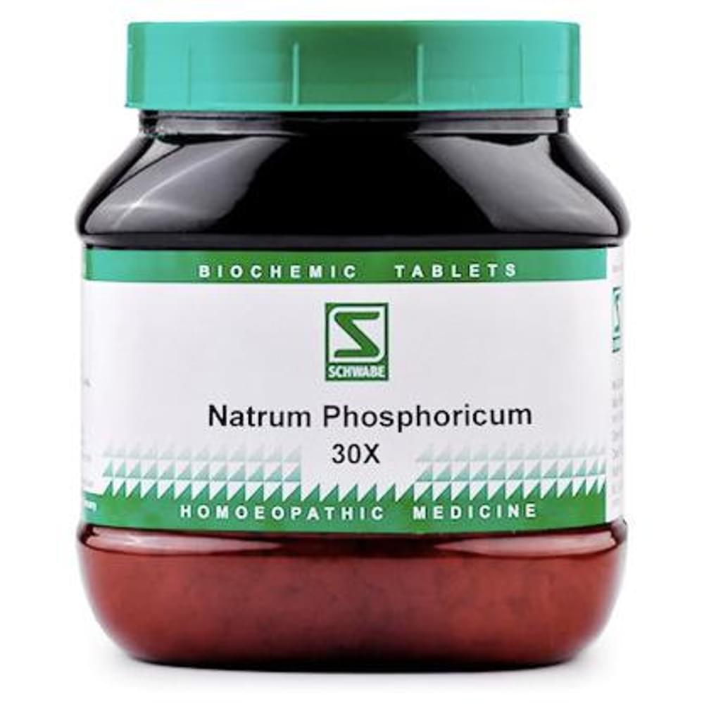 Dr Willmar Schwabe India Natrum Phosphoricum Biochemic Tablet 30X bottle of 550 gm Biochemic Tablet