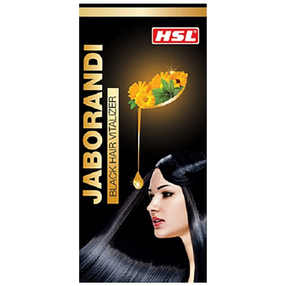 HSL Jaborandi Black Hair Vitalizer bottle of 100 ml Oil