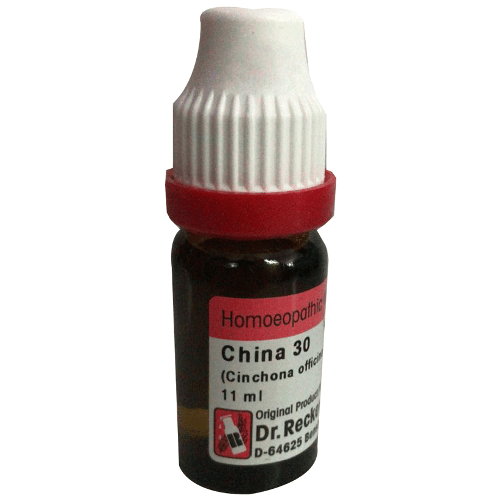 Dr. Reckeweg China Dilution 30 CH bottle of 11 ml Dilution