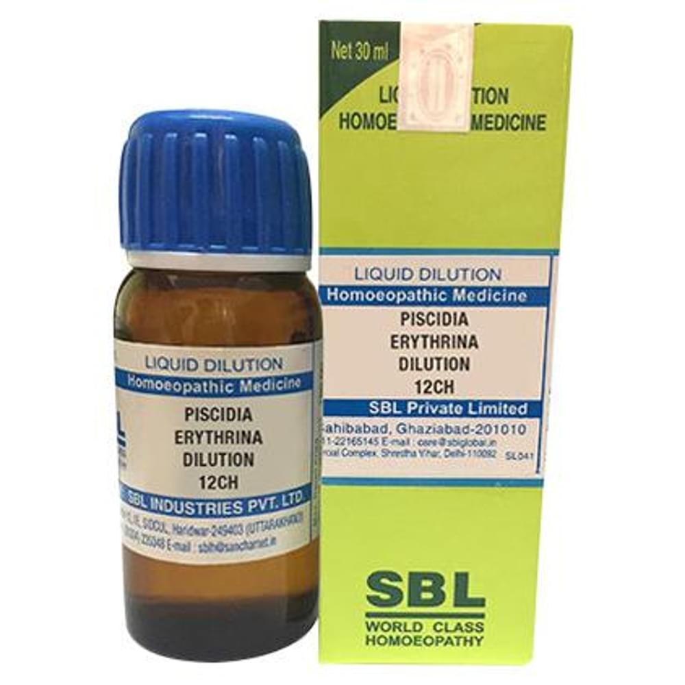 SBL Piscidia Erythrina Dilution 12 CH bottle of 30 ml Dilution