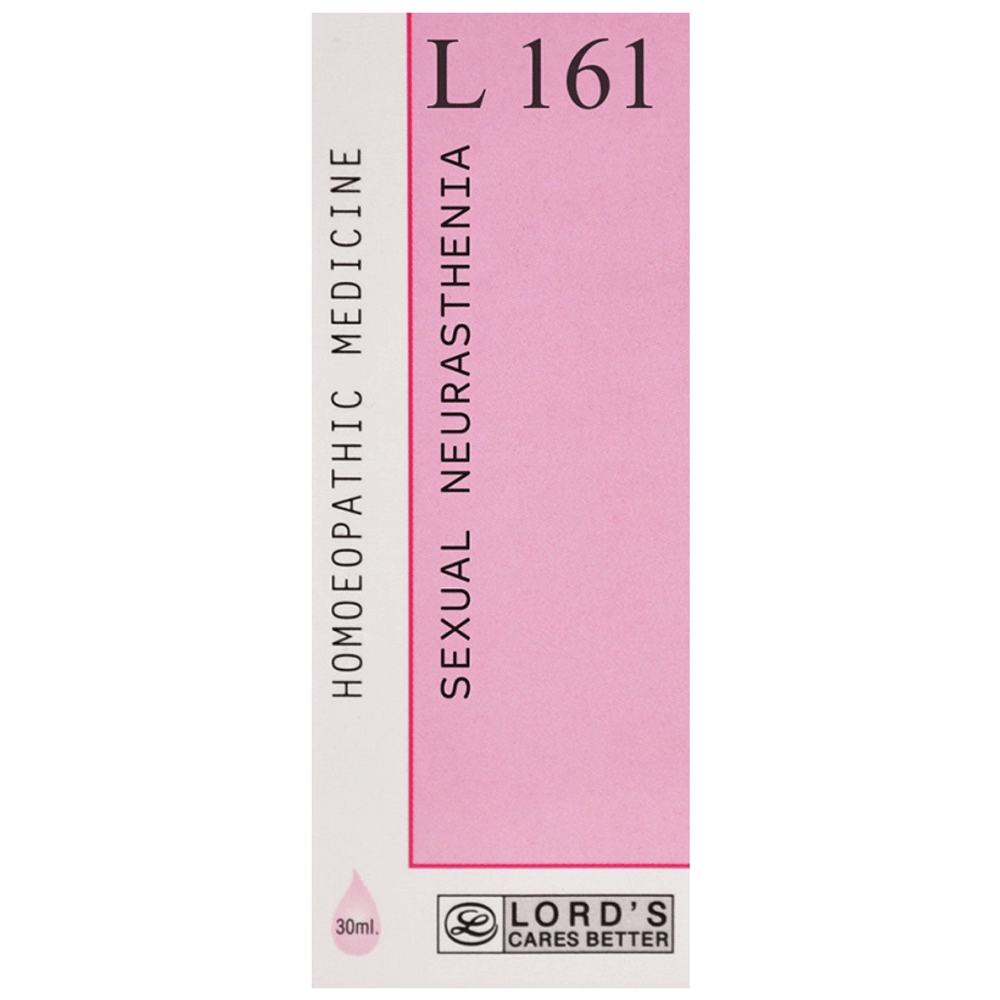 Lord's L 161 Sexual Neurasthenia Drop bottle of 30 ml Drop
