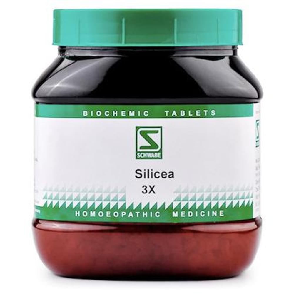 Dr Willmar Schwabe India Silicea Biochemic Tablet 3X bottle of 550 gm Biochemic Tablet Dr Willmar Schwabe India Silicea Biochemic Tablet 3X bottle of 550 gm Biochemic Tablet