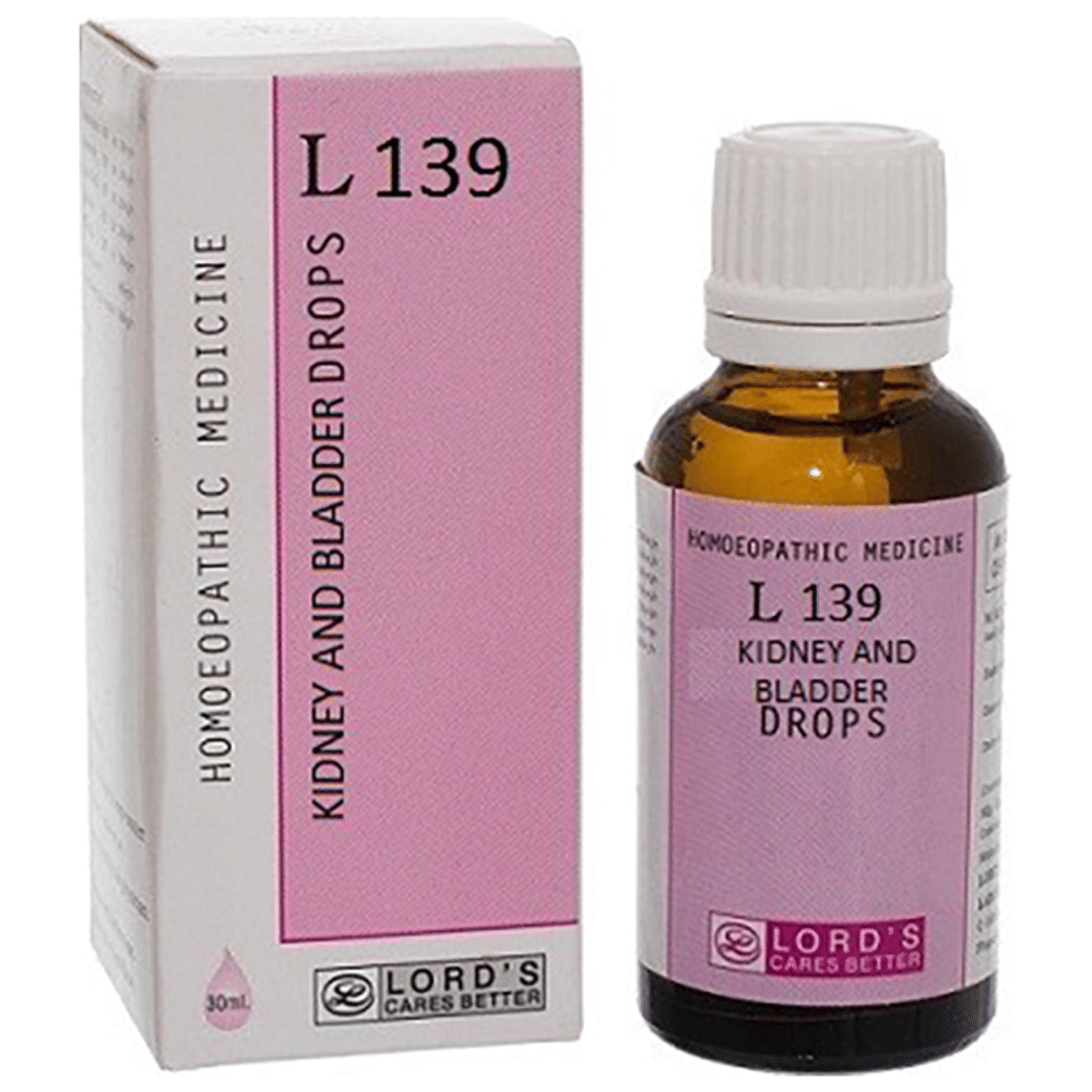 Lord's L 139 Kidney And Bladder Drop bottle of 30 ml Drop
