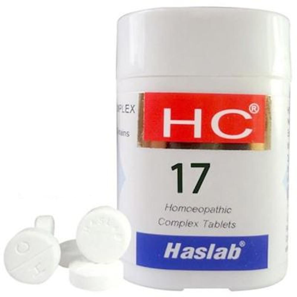 Haslab HC 17 Ipecac Complex Tablet bottle of 20 gm Tablet