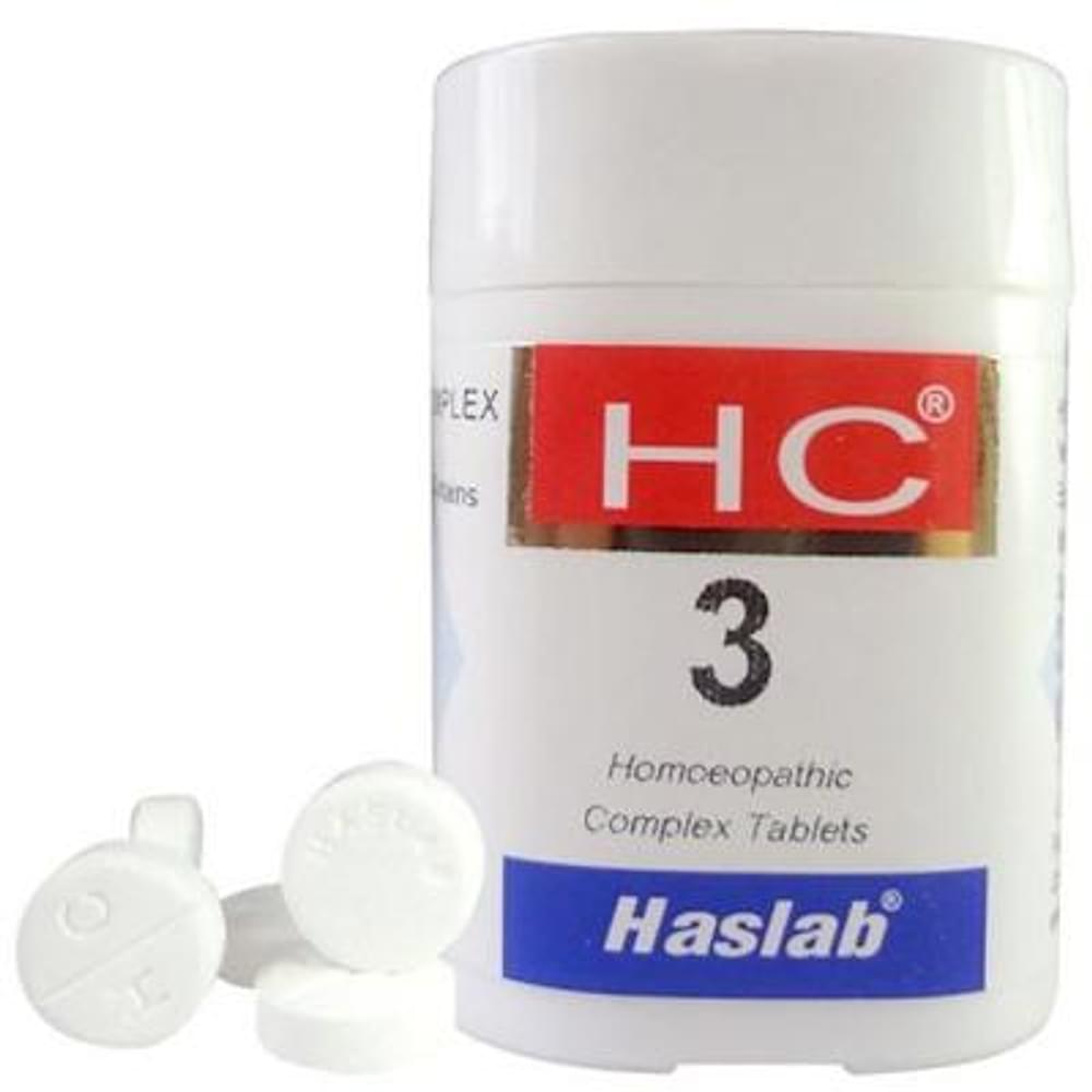 Haslab HC 3 Agnus Castus Complex Tablet bottle of 20 gm Tablet