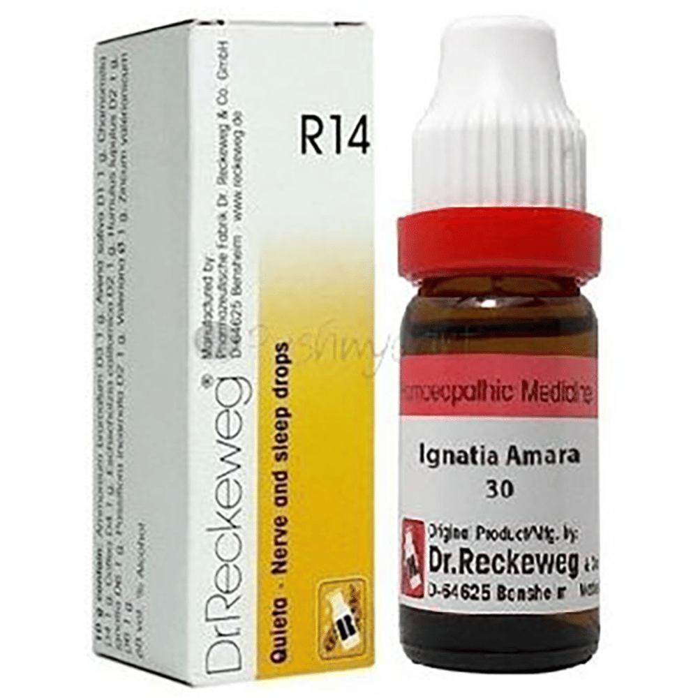 Dr. Reckeweg Insomnia Care Combo (R14 + Ignatia Amara Dilution 30CH) packet of 1 Kit