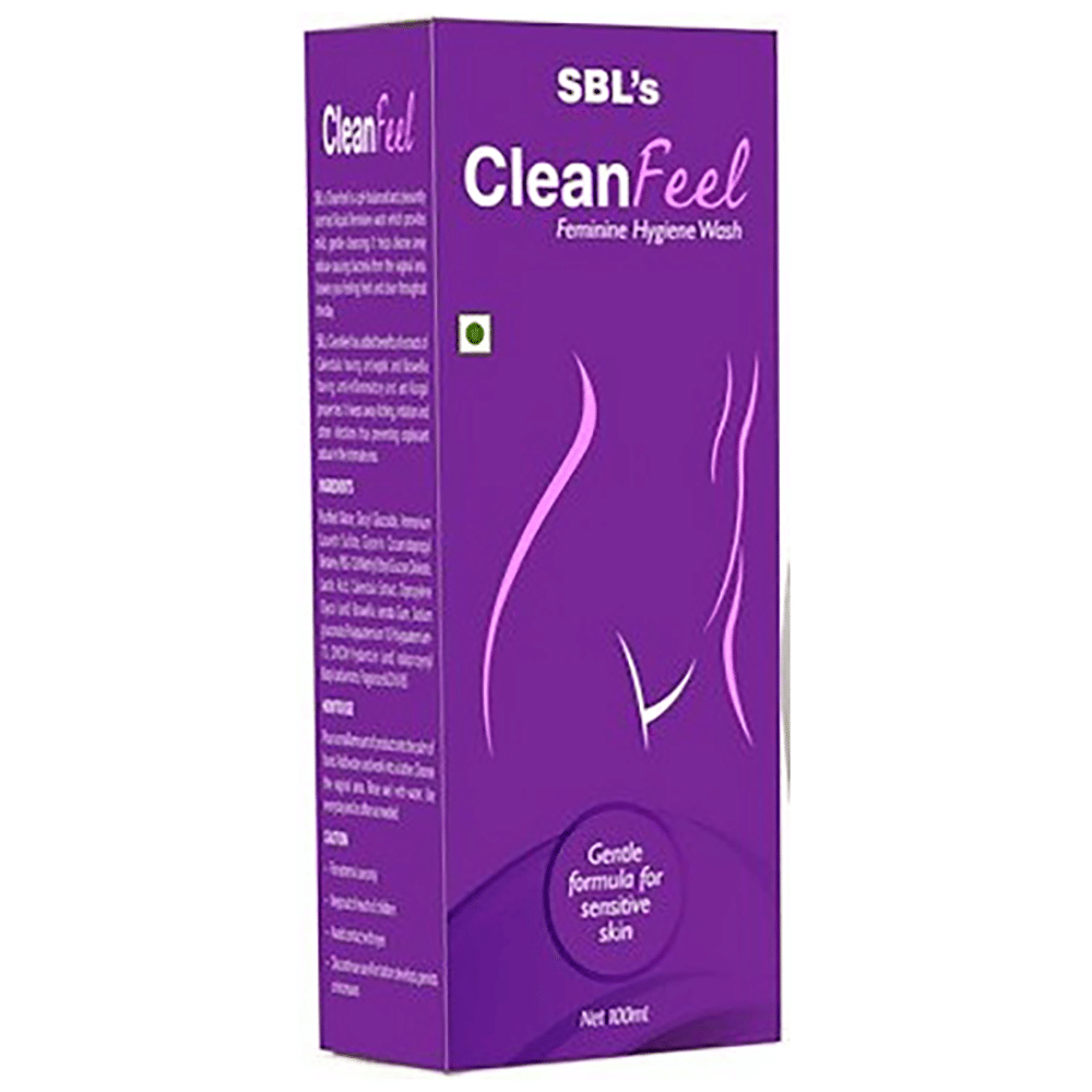 SBL Cleanfeel Female Hygiene Wash bottle of 100 ml Vaginal Wash