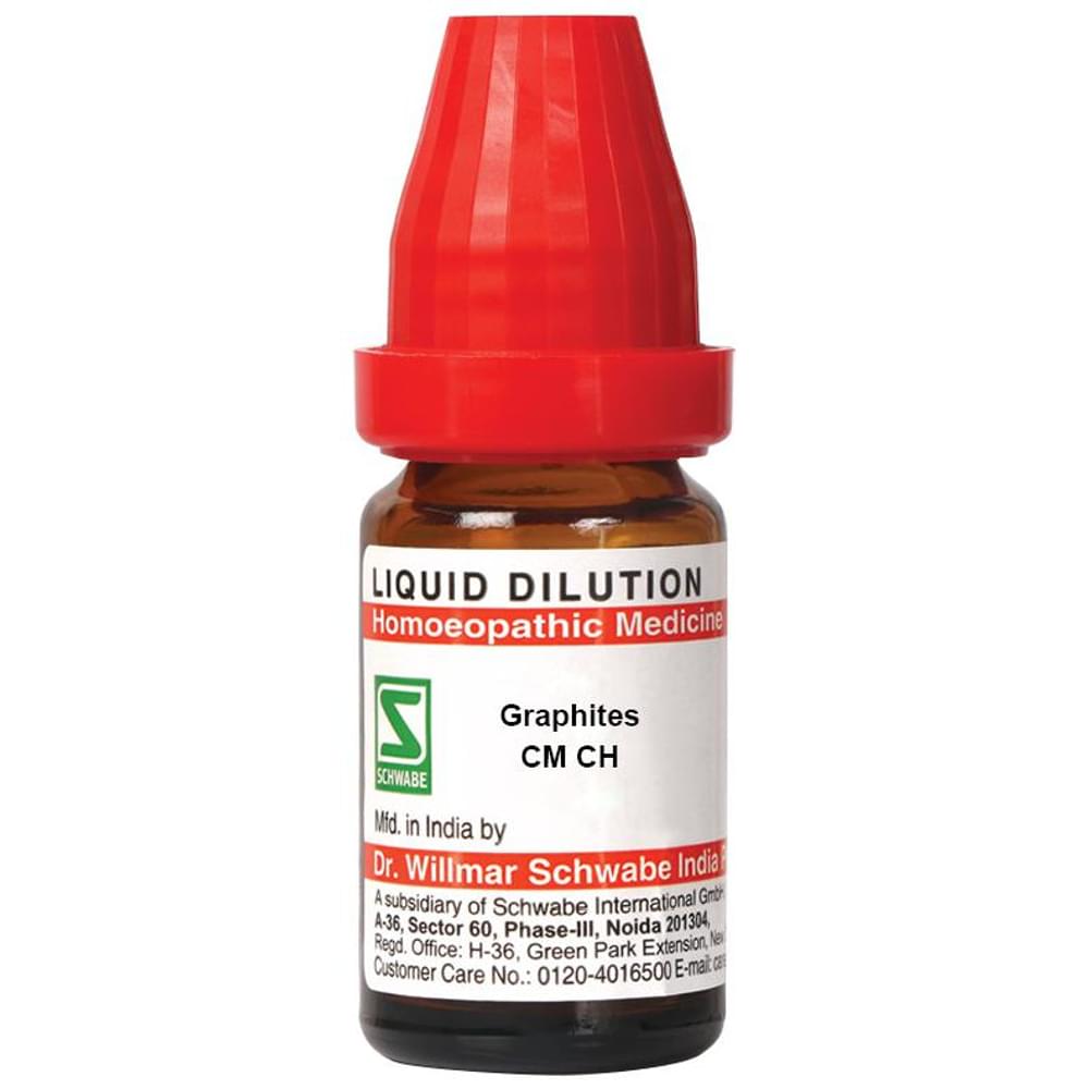 Dr Willmar Schwabe India Graphites Dilution CM CH bottle of 10 ml Dilution